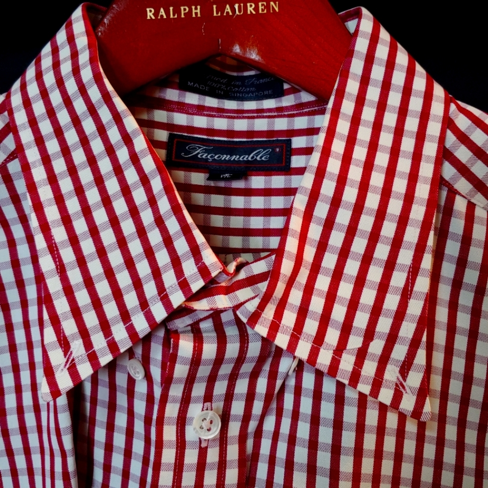 Men's Button down Polo Shirt by Faconnable